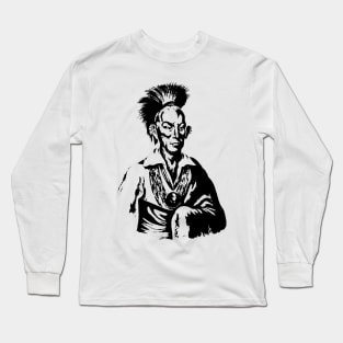 Black Hawk (Sauk leader) Long Sleeve T-Shirt